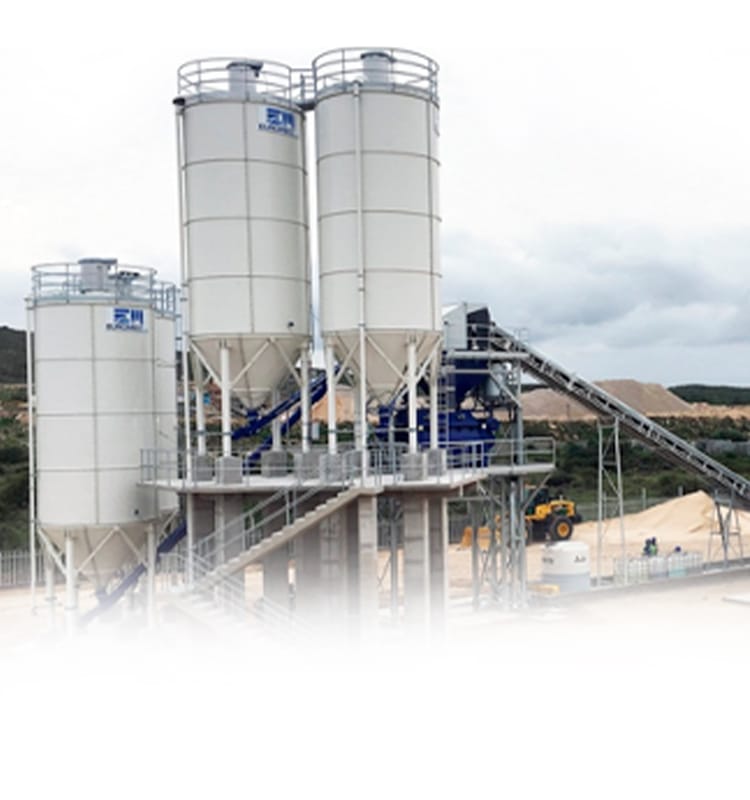 Plantas de hormigón